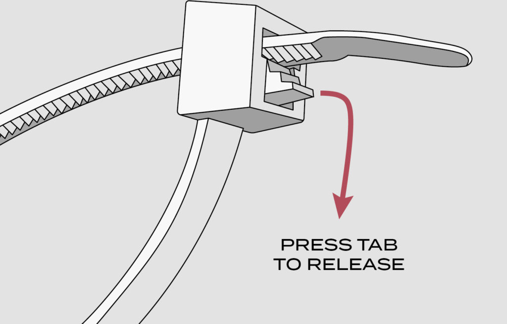 Introducing Reusable Cable Ties